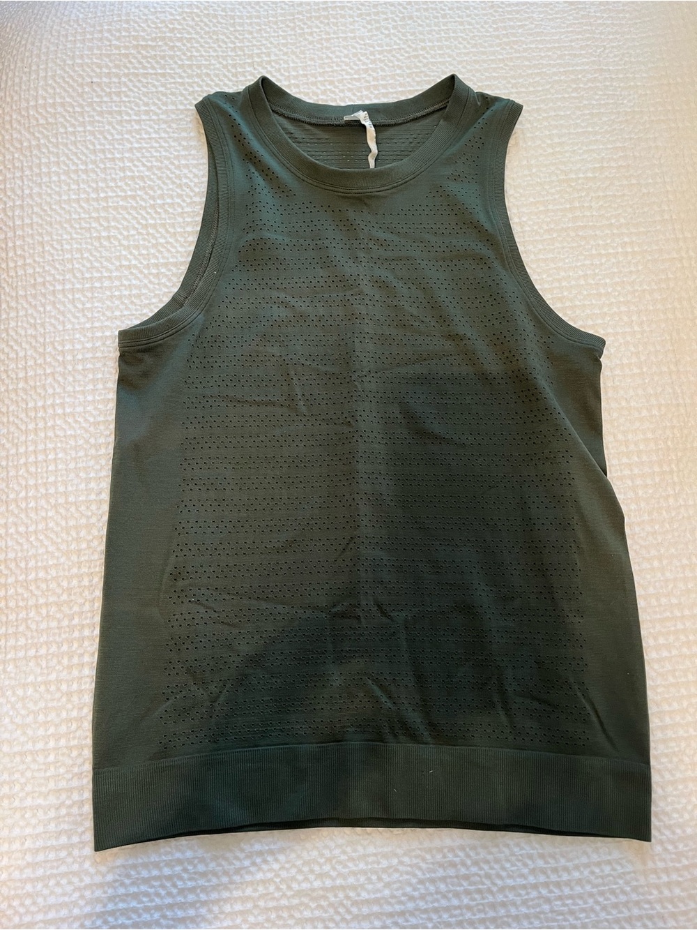 lululemon athletica Women's Perforated Tank - Olive